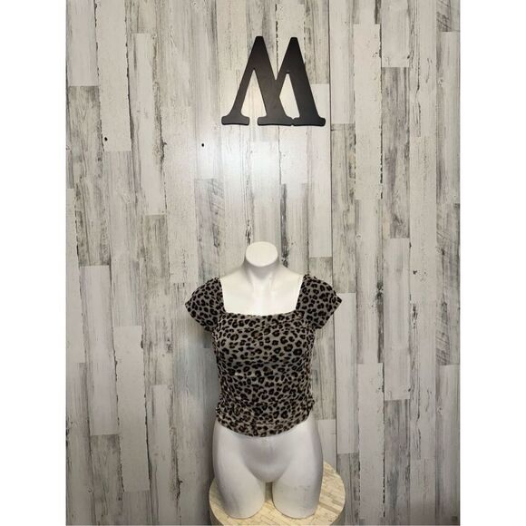 RagDoll cheetah blouse - Picture 1 of 9